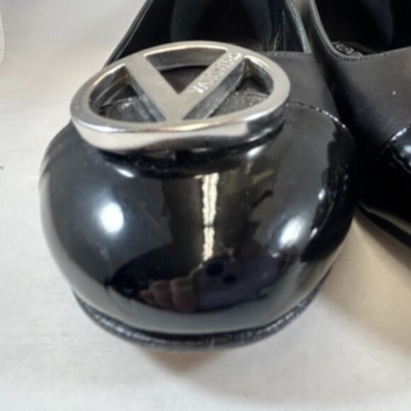 Valentino Malva ballet flats, black size 9 - Picture 6 of 11